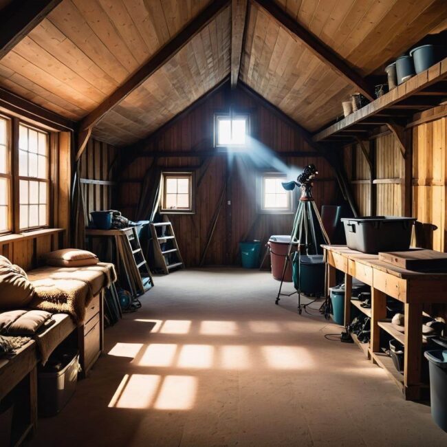 Cena sprzątania strychu