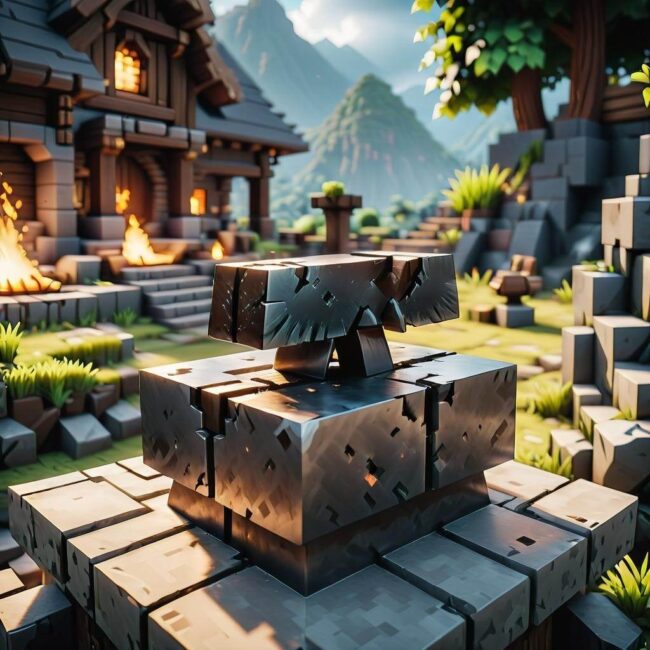 Kowadło crafting grid minecraft