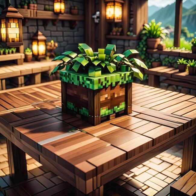 Minecraft crafting table