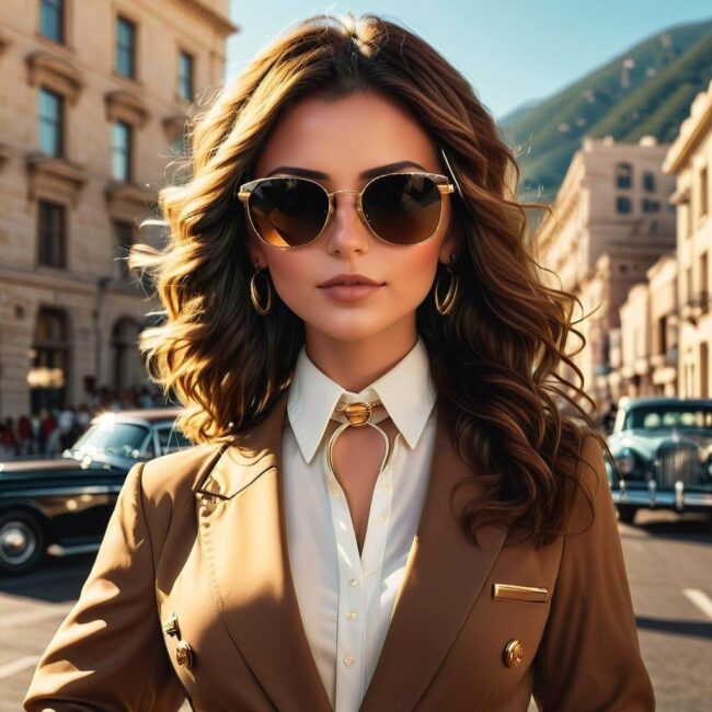 Stylowe okulary słoneczne wśród celebrytów